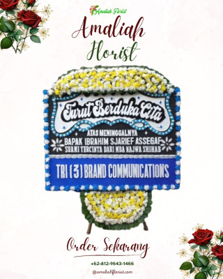 Papan Bunga Duka di Setu