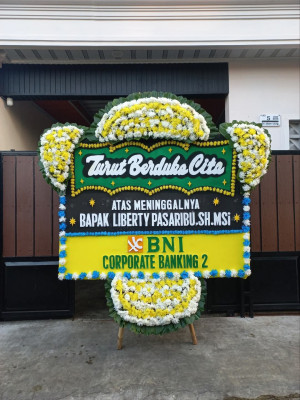 Papan Bunga Duka di Setu